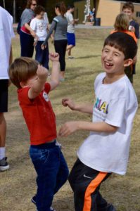 Boys Dancing